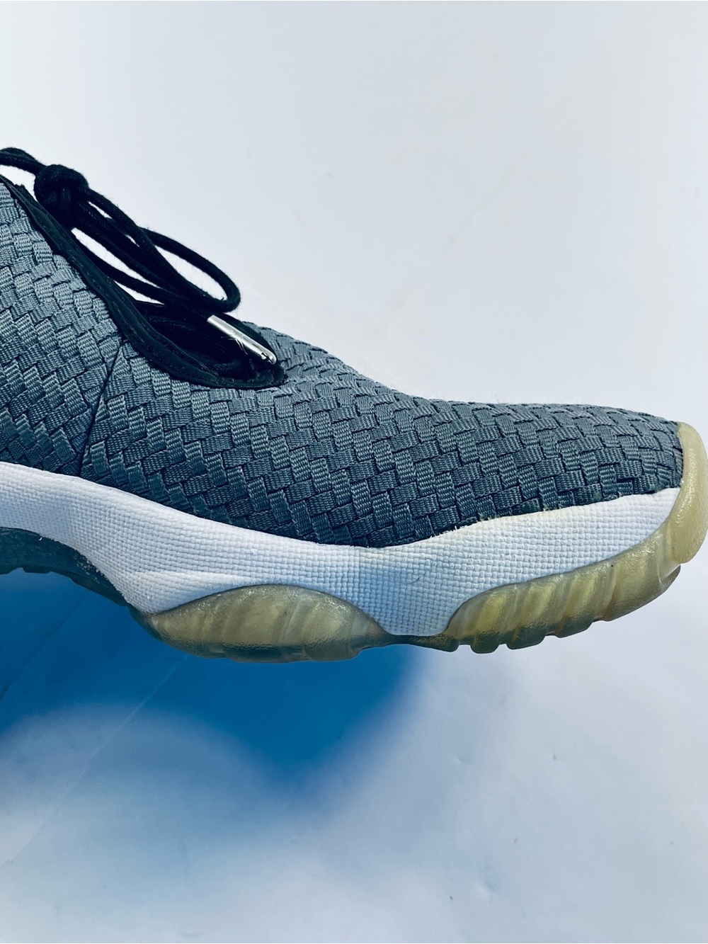 Nike Air Jordan Future Basketball Shoes #718948-001 Men's:9.5 Grey Woven - Picture 8 of 15